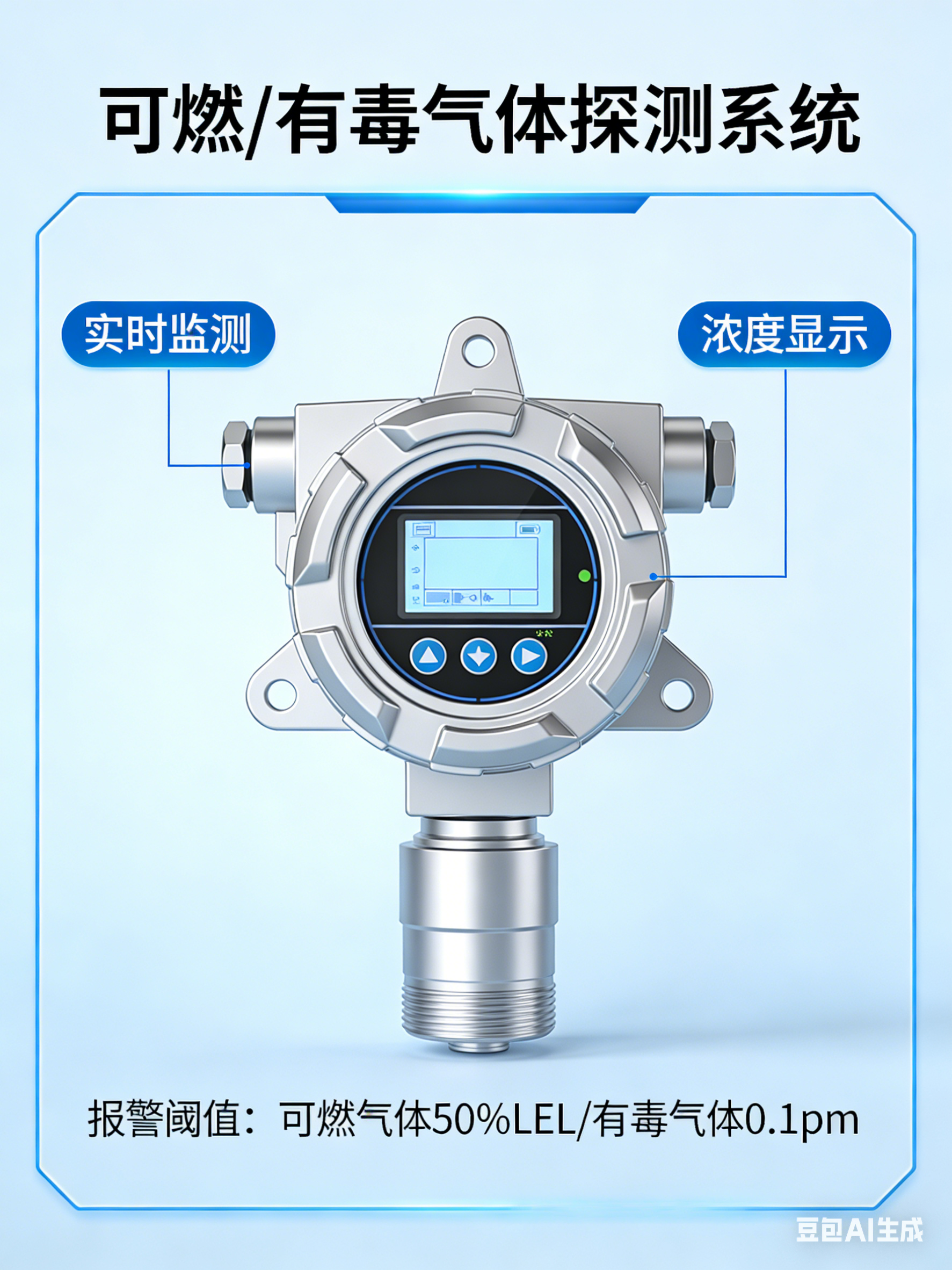 可燃有毒气体探测系统